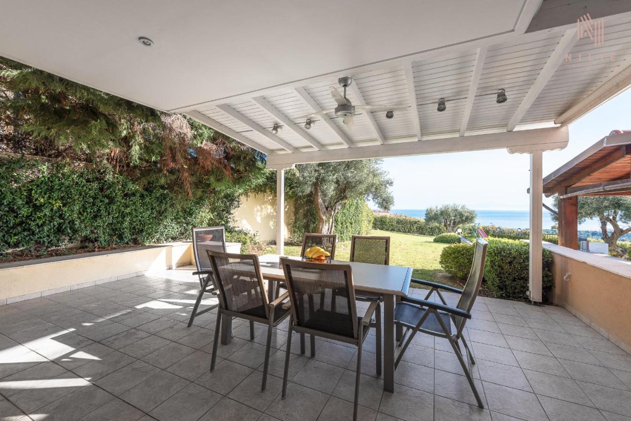 Breathtaking Villa, Nilie Hospitality Mgmt Possidi Exterior foto
