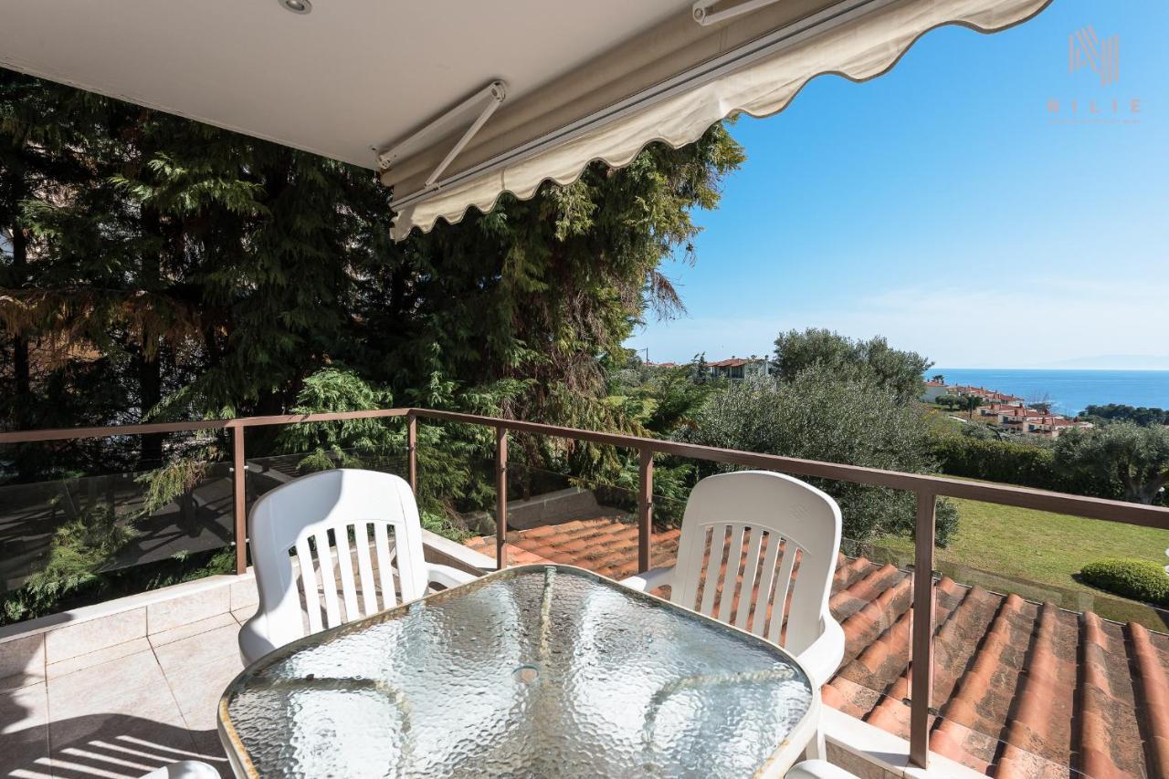 Breathtaking Villa, Nilie Hospitality Mgmt Possidi Exterior foto